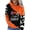Black Orange-2, variant on MOUSYA Halloween Sweatshirts for Women Witch Pumpkin Castle Graphic Pullover Long Sleeve Casual Fall Tops