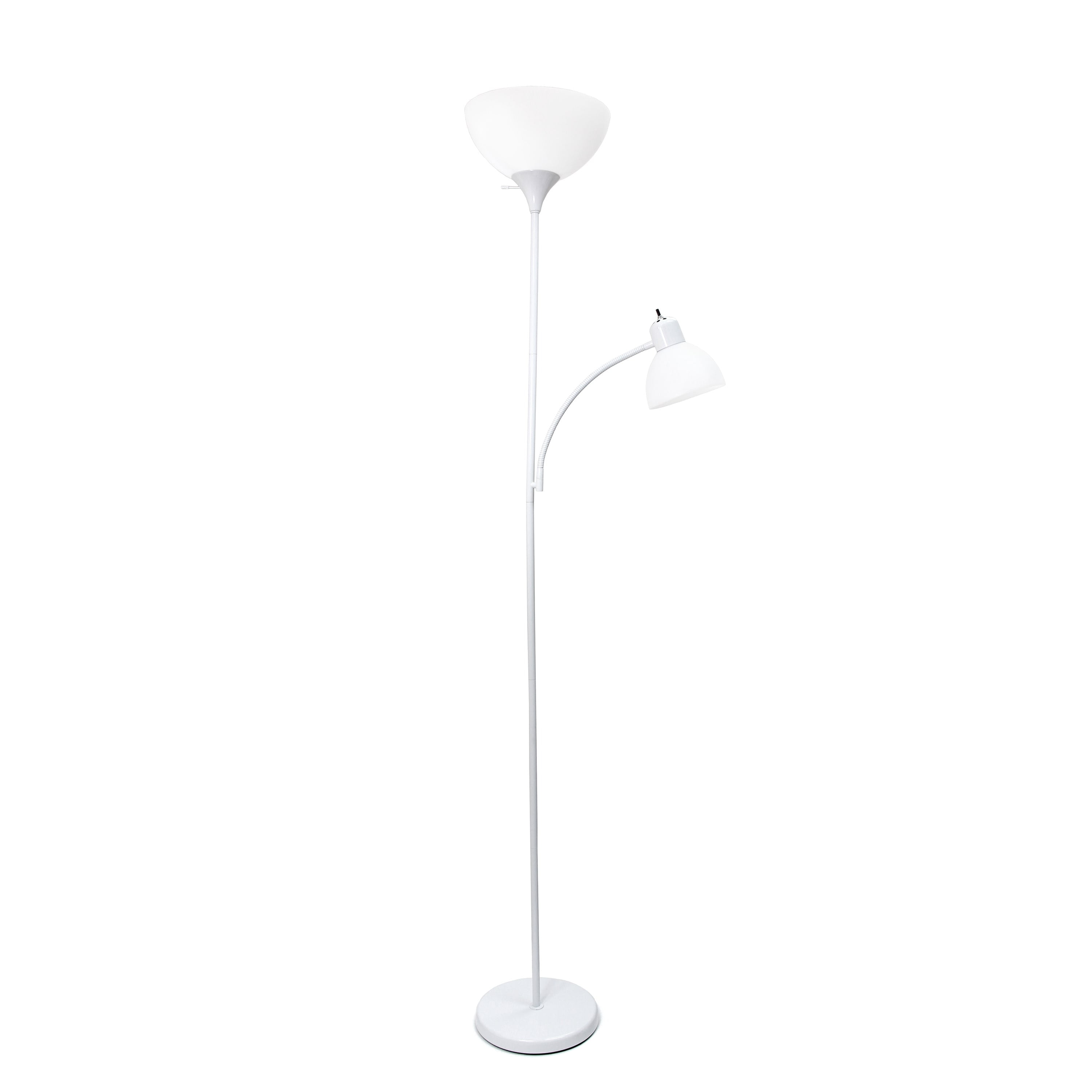 Simple Designs Floor Lamp with Reading Light by All the Rages Inc
