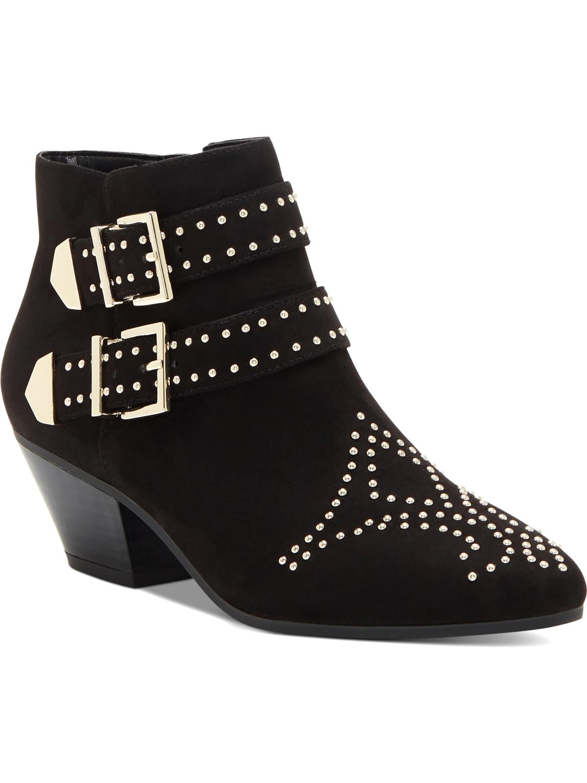 INC Womens Iliana Studded Buckle Ankle 