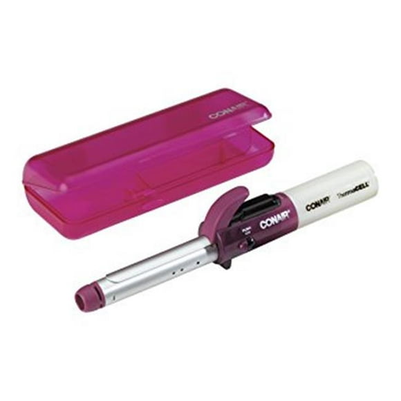 Conair TC605RM Cordless Curling Iron, Silver & Purple