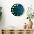 thumbnail image 3 of 12 Inch Wooden Wall Clock Silent Non-Ticking Decorative For Home Office Bedroom, 3 of 8