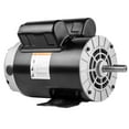 thumbnail image 2 of 3.7 HP 3450 RPM Electric Motor Compressor Duty 56 Frame 1 Phase 5/8" Shaft 230 V, 2 of 7