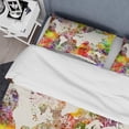 thumbnail image 4 of Designart 'World Map in Great Colors' Watercolor Map Duvet Cover Set, 4 of 4