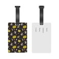 thumbnail image 5 of Kdxio yellow Pumpkin Corn Luggage Tags Privacy Cover ID Label Suitcase Tags Identifiers For School Bags,Suitcases, 5 of 7