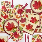Fall Leaves Party Supplies Kit (Serves 8 Guests)