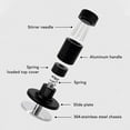 thumbnail image 5 of BIMZUC 58mm 30LB Spring‑Loaded Coffee Tamper with Built‑In Distribution Tool – Stainless Steel, 2‑in‑1 Press & Spread for Café & Home Use, 5 of 8