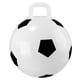 thumbnail image 4 of 1 balón de fútbol inflable de PVC de 45 cm para saltar, ideal para actividades en interiores y exteriores, para niños (blanco, fútbol), 4 of 5