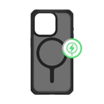 ITSKINS Hybrid_R Frost MagSafe Case for Apple iPhone 15 Pro Max Black
