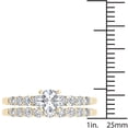thumbnail image 4 of 1 Carat T.W. Diamond Classic 14kt Yellow Gold Engagement Ring Set, 4 of 5
