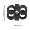 thumbnail image 2 of unbranded 60Ud Accesorios Negros Para Cordones Y De Con Superficie Lisa, 2 of 8