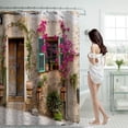 thumbnail image 2 of Clearance Deals Shower Curtain 70x70 Inch With 12 Plastic Hooks Waterproof Shower Curtain Bathroom Heavy Side Shower Curtain Machine Washable Quick Dry Shower Curtain Hooks Double Sided, 2 of 8