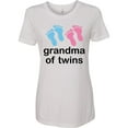 thumbnail image 3 of Inktastic Grandma of Twins Boy Girl Women's T-Shirt, 3 of 5