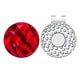 thumbnail image 2 of Clip para gorra de golf. Fácil de usar. Portátil. Elegante. Accesorios de golf de metal. Pelota. Rojo, 2 of 9