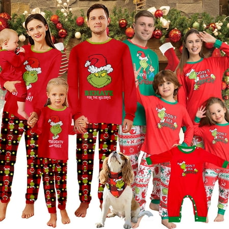 

LUXI Christmas Pajamas For Family - Family Christmas PJs Matching Sets