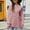 Pink, variant on DuoJiaJ Sweaters for Women Winter Pullover Crewneck Cable Knit Oversized Tops Long Sleeve Loose Outwear Cozy Sweater Brown L