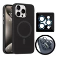 thumbnail image 1 of Funda/case Silicon Para iPhone Magsafe+mica Camara Uso Rudo, 1 of 8