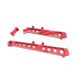 thumbnail image 4 of Soporte de chasis delantero y trasero de aleación de aluminio para piezas de coche RC con control remoto Rojo, 4 of 9