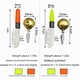 thumbnail image 2 of Luz electrónica para caña de pescar con anzuelo que cambia de color, luz para caña de balsa, luz para caña de roca, luz para caña de mar, alarma de pesca, luz para caña de pescar, 2 of 4