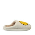 thumbnail image 1 of FLOOF Adult Fluffy Face Slippers in White, 42-43 EU, 1 of 5