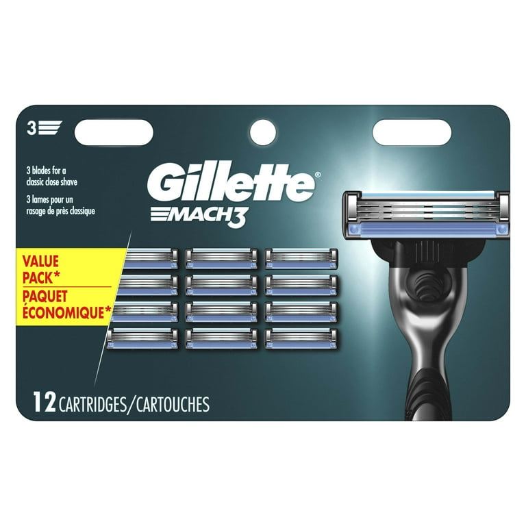 Gillette MACH3 替え刃 8個入り　12箱セット。 Gillette MACH3 替え刃 8個入り 12箱セット。 Gillette MACH3 8個入り