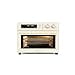 thumbnail image 3 of VAL CUCINA Retro Style Infrared Heating Air Fryer Toaster Oven, Extra Large Countertop Convection Oven 10-in-1 Combo, 6-Slice Toast, Enamel Baking Pan Easy Clean with Recipe Book, Almond Yellow Color, 3 of 4