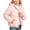 Pink, variant on Cethrio Girls Puffer Jackets Size 7-8 T, Long Sleeve Warm Zip up Lapel Collar Winter Outerwear with Pockets Pink