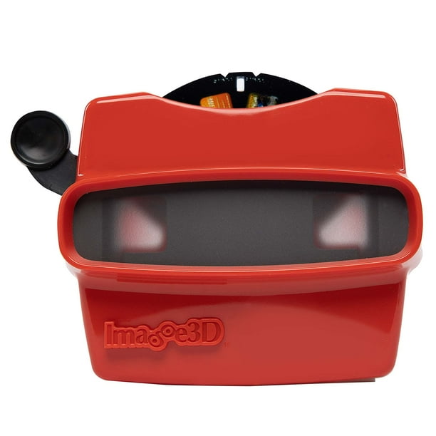Image3d Custom Viewfinder Reel Plus Red Retroviewer - Viewfinder For Kids Adults Classic Toys Slide Viewer Discovery Toys Retro Toys Vintage Toys May