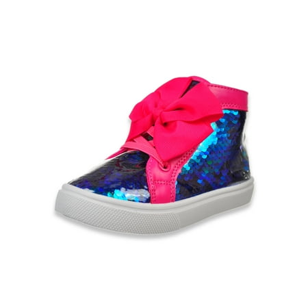 Jojo Siwa Girls' Hi-Top Sneakers (Sizes 5 - 10)
