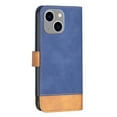 thumbnail image 2 of SaniMore iPhone 14 (6.1" 2022) Wallet PU Leather Case with Card Holders & Cash Pocket Flip Kickstand Magnetic Closure Shockproof Anti-fall Full Protective Shell For iPhone 14, Blue, 2 of 8