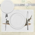 thumbnail image 3 of Ambesonne African Place Mats Set of 4, Animals on Savannah Modern, Standard Size, White and Brown, 3 of 6