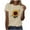 Beige Summer Tops for Women_x, variant on HAPIMO Women' Plus Size Casual Loose Flower Graphic Bsaic Tees Fashion Clothes Elegant Blouses Summer Tops for Women Round Neck Tees Dressy Tunic Beige L