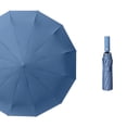 thumbnail image 3 of Paraguas automático plegable de 12 varillas para hombre, grande, doble uso, protección solar, protección UV, para mujer, 3 of 3