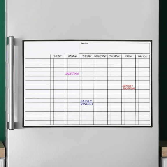 Uxcell 16.9" x 11.8" Magnetic Chore Chart, Dry Erase List Whiteboard