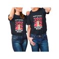 thumbnail image 1 of His & Hers Valentine's Day Cotton T-Shirts Set - Black Short Sleeve Tees with Puppy Kisses & Heart Wishes Print, Casual Crew Neck for Men and Women Tee For Adult, Men, Women, Teen, Teenager, Adolesce, 1 of 7