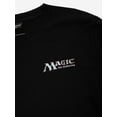 thumbnail image 3 of Magic The Gathering Black Lotus Card Adult Black Crew Neck Long Sleeve Shirt-Small, 3 of 7