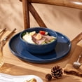 thumbnail image 3 of Famiware Constellation 12-Piece Stoneware Dinnerware Set, Abysses Blue, 3 of 4