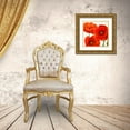 thumbnail image 3 of Villa, Luca 15x15 Gold Ornate Wood Framed with Double Matting Museum Art Print Titled - Poppies I, 3 of 4