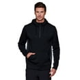 thumbnail image 5 of RBX Active Men's 1/4 Zip Fleece Hoodie Sweatshirt with Pockets, 5 of 5