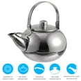 thumbnail image 6 of PAMINGONO 1Set Stainless Steel Tea Pot Silver Color Simple Design for Home Use, 6 of 8