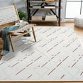 thumbnail image 3 of Cream Geometric Area Rugs for Living Room Washable Rugs Boho Moroccan Area Rug Soft Neutral Geometric Bohemian Carpet Distressed Indoor Rug for Bedroom Dining Room Office Foldable Nonslip Rug, 3 of 9