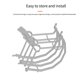 thumbnail image 4 of Cubierta protectora duradera gris Inteprter para hélice de dron ABS, 4 of 6