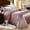 Dusty Pink, variant on Reliable Bedding 100% Silk Satin Comforter, Silky Soft Quilt Luxury Hotel Quality Bedding Comforter Hot Pink, Box Stitched, 300 GSM, Lightweight & Cozy Bedding For Better Sleep (King/Cal King, 92x102)