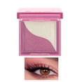 thumbnail image 1 of Glazed Light Two Color Lazy Eye Shadow Plate Simple Waterproof Beginner Long Lasting Color Rendering Eye Shadow Without Makeup, Makeup Eye Shadow, 1 of 9