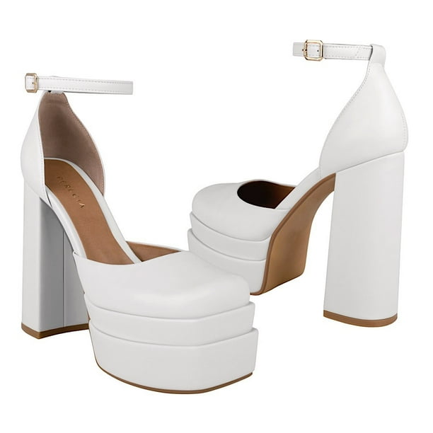 TACONES DAMA PERUGIA 11101 SIMIPIEL BLANCO PERUGIA 11101 Walmart