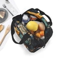 thumbnail image 5 of Yiaed Hip-Hop Duck Print Insulated Lunch Bag Reusable Cute Tote Lunch Box, Leakproof Cooler Lunch Bags for Work Office Travel School Picnic, 5 of 5