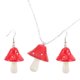 thumbnail image 4 of 1 collar de aretes de champiñones, 4 of 4