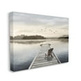 thumbnail image 4 of Stupell Industries Beach Chair on Dock Landscape Painting Gallery Wrapped Canvas Art Print Wall Art, 48 x 36, 4 of 8