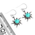 thumbnail image 3 of Turquoise Women Jewelry 925 Sterling Silver Earring, 3 of 5