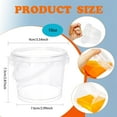 thumbnail image 2 of 12 Pcs 10oz Slime Containers with Lids and Handles,Bexikou Plastic Mini Toy Storage Case,Storage Bucket Containers,Clear Slime Storage Case for Slime DIY Art Craft, Mini Toy, Small Tools, 2 of 6