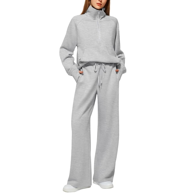 Set de salón Casly Lamiit 2025 otoño-invierno de 2 piezas para mujer